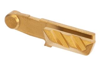 Gold extended slide release lever for SIG P365.
